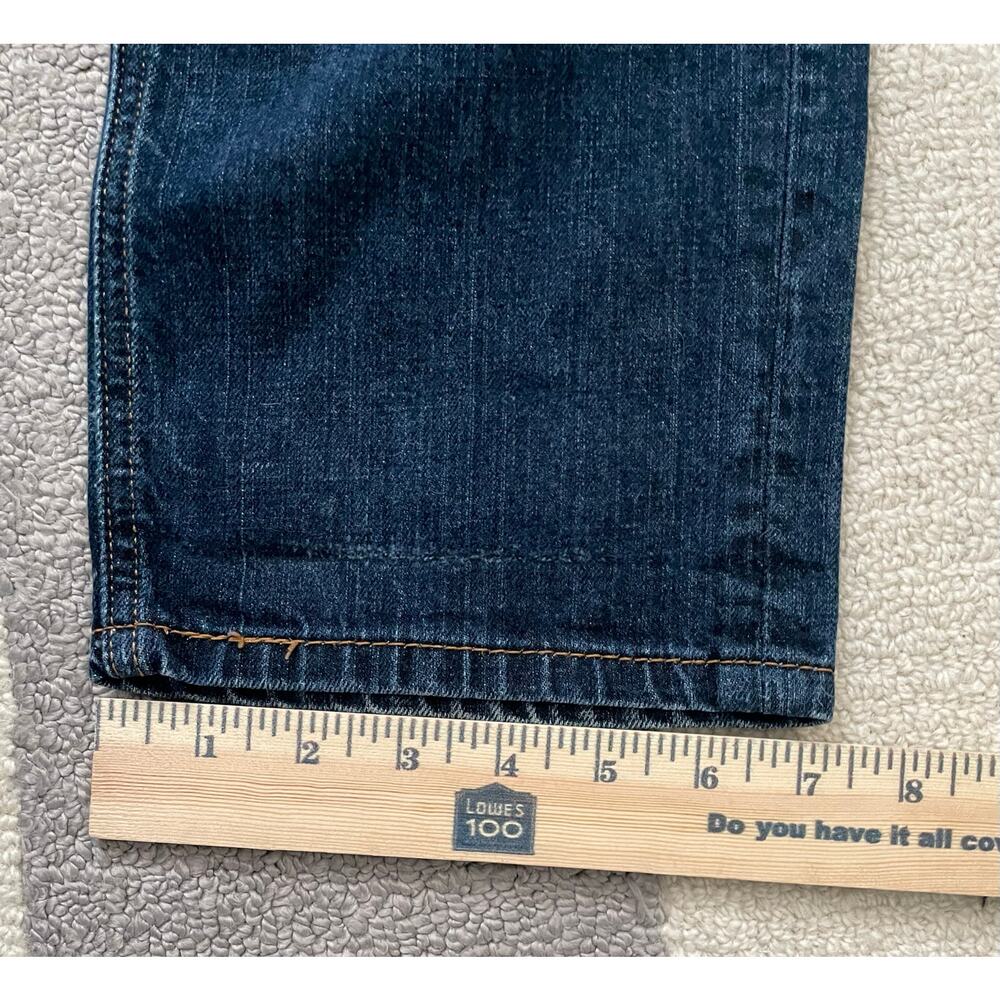 Levi's 541 Men’s Athletic Taper Fit Dark Wash Stretch Blue Jeans 33x30 - Picture 7 of 8